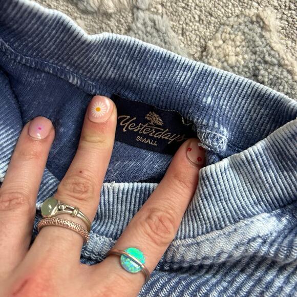 Vermont corduroy crewneck sweatshirt granola - Picture 3 of 3